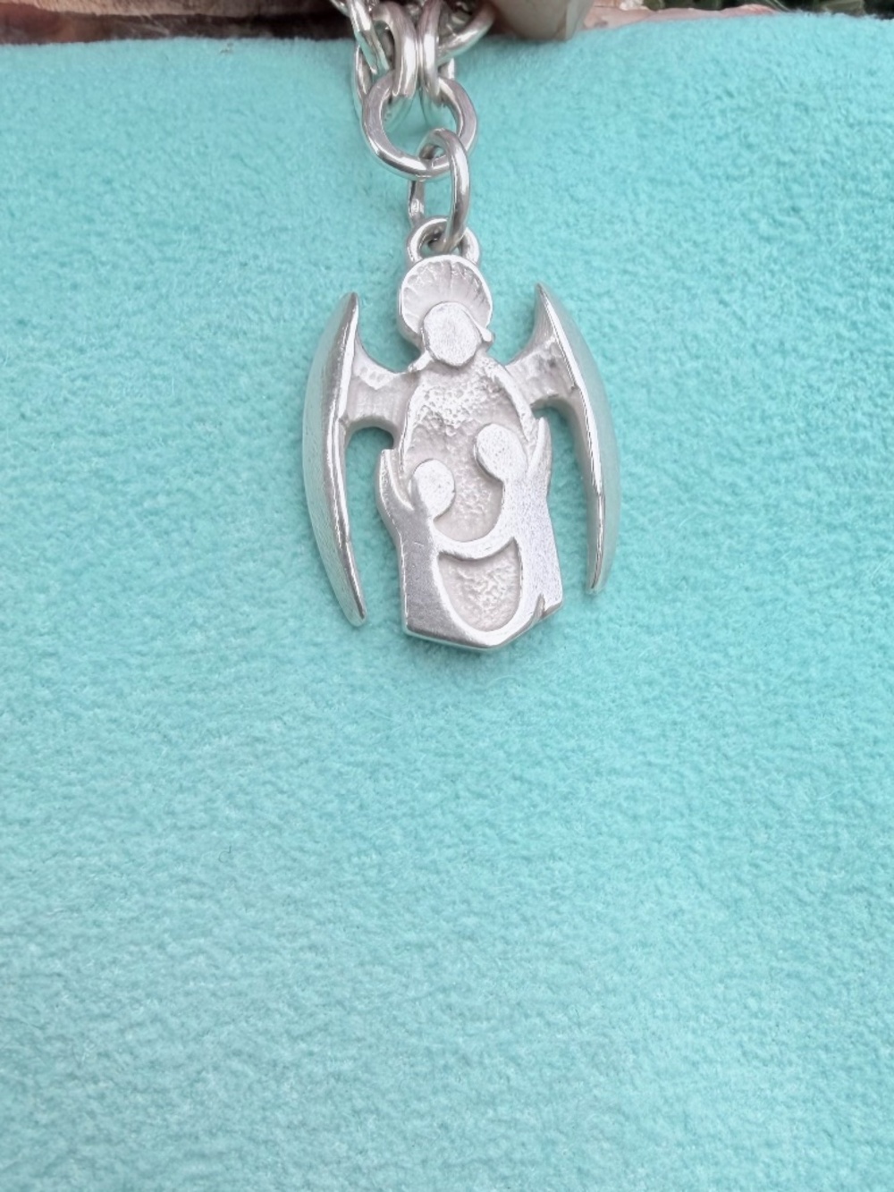 RETIRED James Avery Guardian Angel Charm Pendant Silver